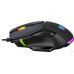 Игровая мышь Defender Rock GM-552 RGB (52552) (полноразмерная игровая мышь для ПК, проводная USB, сенсор оптический 7200dpi, 7 кнопок, колесо с нажатием, цвет черный)