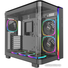 Корпус ATX Без БП Montech KING 95 PRO (MNT-K95P-B) / 2x140mm ARGB Reverse PWM + 3x120mm ARGB Reverse PWM + 1x120mm ARGB 