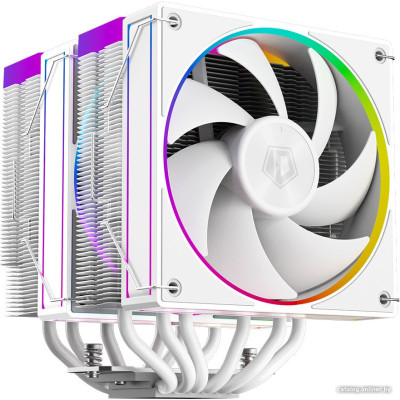 Кулер ID-Cooling FROZN A620 ARGB WHITE (LGA 1851/1700/1200/2066/2011/1151/1150/1155/1156/AM5/AM4 , 700-2000 об/мин, TDP 270W , 6 тепл.трубок , 4-pin PWM, ARGB, высота 154mm)