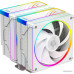 Кулер ID-Cooling FROZN A620 ARGB WHITE (LGA 1851/1700/1200/2066/2011/1151/1150/1155/1156/AM5/AM4 , 700-2000 об/мин, TDP 270W , 6 тепл.трубок , 4-pin PWM, ARGB, высота 154mm)