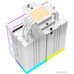 Кулер ID-Cooling FROZN A410 ARGB WHITE (LGA1851/1700/1200/1151/1150/1155/1156/AM5/AM4 , 500-2000 об/мин, TDP 220W , 6 тепл.трубок , 4-pin PWM, ARGB, высота 152mm)