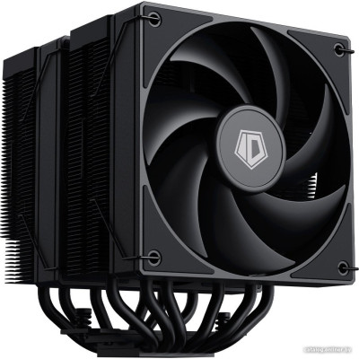 Кулер ID-Cooling FROZN A620 BLACK LGA1700/1200/115X/AM5/AM4 (6шт/кор, TDP 270W, PWM, черный, 6 тепл.трубок + медная база, DUAL FAN 120mm) RET
