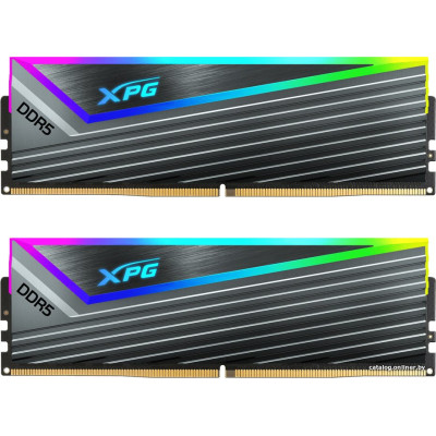 DDR5 32Gb KiTof2 PC-51200 6400MHz ADATA XPG Caster RGB (AX5U6400C3216G-DCCARGY) / CL40-40-40 / 1.35V