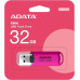 USB2.0 32Gb ADATA C906 Classic (AC906-32G-RPP), пластик, с колпачком, розовый