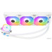 Система водяного охлаждения Thermalright Frozen Prism 360 White ARGB (F-PRISM-360-WH-ARGB ) / (LGA115X/1200/1700/2011/2066/FM1/FM2/FM2+/AM2/AM2+/AM3/AM3+/AM4/AM5) / 360mm / 3x120mm / White