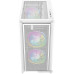Корпус MicroATX Без БП Powercase Alisio Micro Z3W ARGB (CAMZW-A3) (Tempered Glass, 2xUSB 2.0, 1xUSB-A 3.2 5Гбит/с, 3x120mm ARGB FAN, HD Audio+Mic, VGA MAX 330mm, CPU MAX 175mm, пылевые фильтры) White