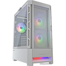 Корпус ATX Без БП Cougar Airface RGB (CGR-5ZD1W-AIR-RGB ) (Tempered Glass, 1xUSB 2.0, 2xUSB-A 3.2 5Гбит/с, 3x120mm ARGB 