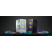 Корпус ATX Без БП Cougar Airface RGB (CGR-5ZD1W-AIR-RGB ) (Tempered Glass, 1xUSB 2.0, 2xUSB-A 3.2 5Гбит/с, 3x120mm ARGB FAN, HD Audio+Mic, VGA MAX 330mm, CPU MAX 190mm, пылевые фильтры) White