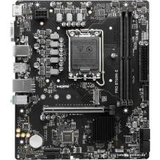 MB MSI PRO B760M-E Soc-1700 (B760) PCI-Ex16 PCI-Ex1 M.2 1GbE LAN RAID 0/1/5/10 2xDDR5 6400MHz+ VGA+HDMI mATX RTL