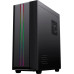 Корпус ATX Без БП GameMax Precision 2 (Tempered Glass, MESH сетка, 3xUSB 3.0, 1xType-C, HD Audio+Mic, PWM+ARGB Hub, 2x120mm ARGB fan incl., COC Cooling FAN, VGA MAX 360mm, CPU MAX 170mm, съёмная TOP панель для удобной сборки и установки AIO) Black