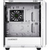 Корпус ATX Без БП GameMax Precision 2 (Tempered Glass, MESH сетка, 3xUSB 3.0, 1xType-C, HD Audio+Mic, PWM+ARGB Hub, 2x120mm ARGB fan incl., COC Cooling FAN, VGA MAX 360mm, CPU MAX 170mm, съёмная TOP панель для удобной сборки и установки AIO)  White