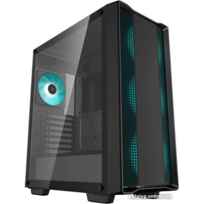 Корпус ATX Без БП Deepcool CC560 V2 (R-CC560-BKGAA4-G-2) (Tempered Glass,1xUSB3.0, 1xUSB-A 3.2 5Гбит/с, 4x120mm Blue Fan, HD Audio+Mic, 2x3.5