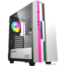Корпус ATX Без БП GameMax Brufen C3 WP (Tempered Glass, Mesh сетка+ARGB Strip 1хUSB 2.0, 1xUSB-A 3.2 5Гбит/с, HD Audio+M
