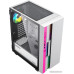 Корпус ATX Без БП GameMax Brufen C3 WP (Tempered Glass, Mesh сетка+ARGB Strip 1хUSB 2.0, 1xUSB-A 3.2 5Гбит/с, HD Audio+Mic, VGA MAX 340mm, CPU MAX 170mm, 1x120mm ARGB GMX-12-Rainbow -C9 fan, 1xPatent Cooling&Over Clocking(COC) Fan) White/Pink