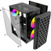 Корпус MicroATX Без БП Powercase Mistral Micro T3B (CMIMTB-L3) (Tempered Glass, 2xUSB 2.0, 1xUSB-A 3.2 5Гбит/с, 2x140mm 