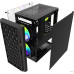 Корпус MicroATX Без БП Powercase Mistral Micro T3B (CMIMTB-L3) (Tempered Glass, 2xUSB 2.0, 1xUSB-A 3.2 5Гбит/с, 2x140mm 