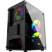 Корпус MicroATX Без БП Powercase Mistral Micro T3B (CMIMTB-L3) (Tempered Glass, 2xUSB 2.0, 1xUSB-A 3.2 5Гбит/с, 2x140mm 