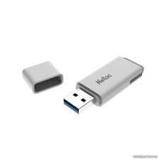 USB3.0 512Gb Netac U185 (NT03U185N-512G-30WH) USB 3.0 Type-A, пластик, с колпачком, белый/синий