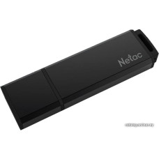 USB3.0 128Gb Netac U351 (NT03U351N-128G-30BK) USB 3.0 Type-A, пластик, с колпачком, черный