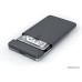 Бокс для накопителя Netac WH12 (NT07WH12-30CC) интерфейс SATA, до 2ТБ, подключение через USB 3.2 Gen1 Type-A (5 Гбит/с)/USB 3.2 Gen1 Type-C (5 Гбит/с), корпус алюминий