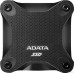 Внешний накопитель SSD USB3.2 ADATA 1TB SD620 (SD620-1TCBK) USB-A, защищенный, стандарт прочности MIL-STD-810G 516.6, че