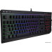 Клавиатура HyperX Alloy Core RGB черный USB Multimedia for gamer LED (4P4F5AA#ABA) (игровая для ПК, мембранная, пластик, интерфейс подключения - USB-A, подсветка, влагозащита)
