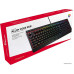 Клавиатура HyperX Alloy Core RGB черный USB Multimedia for gamer LED (4P4F5AA#ABA) (игровая для ПК, мембранная, пластик, интерфейс подключения - USB-A, подсветка, влагозащита)