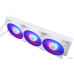 Система водяного охлаждения Thermalright Frozen Warframe 360 White ARGB (F-WFRAME-360-WH-ARGB) / (LGA115X/1200/1700/2011/2066/FM1/FM2/FM2+/AM2/AM2+/AM3/AM3+/AM4/AM5) / LCD Display / 360mm / 3x120mm / PWM / Black