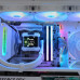 Система водяного охлаждения Thermalright Frozen Warframe 360 White ARGB (F-WFRAME-360-WH-ARGB) / (LGA115X/1200/1700/2011/2066/FM1/FM2/FM2+/AM2/AM2+/AM3/AM3+/AM4/AM5) / LCD Display / 360mm / 3x120mm / PWM / Black