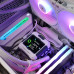 Система водяного охлаждения Thermalright Frozen Warframe 360 White ARGB (F-WFRAME-360-WH-ARGB) / (LGA115X/1200/1700/2011/2066/FM1/FM2/FM2+/AM2/AM2+/AM3/AM3+/AM4/AM5) / LCD Display / 360mm / 3x120mm / PWM / Black