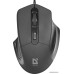 Мышь Defender Datum MB-347 (52347) (полноразмерная мышь для ПК/для компьютеров Apple, проводная USB, сенсор оптический 1600 dpi, 4 кнопки, колесо с нажатием, цвет черный)