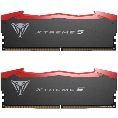 DDR5 32Gb KiTof2 PC-60800 7600MHz Patriot Viper Xtreme 5 (PVX532G76C36K) CL36-48-48-84