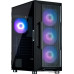 Корпус ATX Без БП Zalman i3 Neo ARGB (Tempered Glass, 1xUSB 2.0, 2xUSB-A 3.2 5Гбит/с, 4x120mm FRGB FAN, 2х3,5, 3х2.5, HD Audio+Mic, VGA MAX 355mm, CPU MAX 160mm, пылевые фильтры) Black