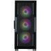 Корпус ATX Без БП Zalman i3 Neo ARGB (Tempered Glass, 1xUSB 2.0, 2xUSB-A 3.2 5Гбит/с, 4x120mm FRGB FAN, 2х3,5, 3х2.5, HD Audio+Mic, VGA MAX 355mm, CPU MAX 160mm, пылевые фильтры) Black