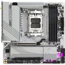 MB Gigabyte B650M AORUS ELITE AX ICE (B650M A ELITE AX ICE) Soc-AM5 (B650) 2xPCI-Ex16 2xM.2 RAID 0/1/10 2.5GbE LAN WI-FI