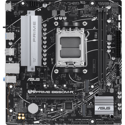MB ASUS PRIME B650M-R Soc-AM5 (B650) 2xPCI-Ex16 PCI-Ex1 2xM.2 2.5GbE LAN RAID 0/1/10 2xDDR5 7200MHz+ HDMI mATX RTL