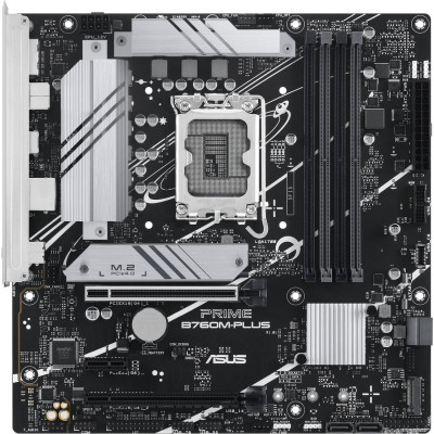 MB ASUS PRIME B760M-PLUS Soc-1700 (B760) 2xPCI-Ex16 PCI-Ex1 2.5GbE LAN 2xM.2 4xDDR5 7200MHz DP+HDMI mATX RTL