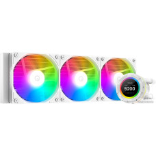 Система водяного охлаждения ID-Cooling SL360 XE WHITE / LGA2066/2011/1851/1700/1200/1151/1150/1155/1156 AMD AM5/AM4 / 3*