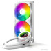 Система водяного охлаждения ID-Cooling SL240 XE White / LGA2066/2011/1851/1700/1200/1151/1150/1155/1156 AMD AM5/AM4 / 2*120mm FDB / ARGB подсветка / Pump 2500RPM±10% / LCD Display / White
