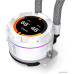 Система водяного охлаждения ID-Cooling SL240 XE White / LGA2066/2011/1851/1700/1200/1151/1150/1155/1156 AMD AM5/AM4 / 2*120mm FDB / ARGB подсветка / Pump 2500RPM±10% / LCD Display / White