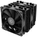 Кулер ID-Cooling SE-206-XT Black (LGA 2066/2011/1700/1200/1150/1151/1155/1156/AM5/AM4 , 700-1800 об/мин, TDP 250W , 6 тепл.трубок , DUAL FAN 120mm, 4-pin PWM 8шт/кор) Black
