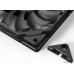Вентилятор 92mm ID-Cooling TF-9215-K 92x92x15мм (PWM, 4pin, черный, 800-2800об/мин) Black