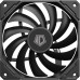 Вентилятор 120mm ID-Cooling TF-12015-K 120x120x15мм (PWM, Low Noise, супер-тонкий, резиновые углы, черный, 500-2200 об/мин)  BLACK