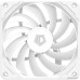 Вентилятор 120mm ID-Cooling TF-12015-W 120x120x15мм (PWM, Low Noise, супер-тонкий, резиновые углы, черный, 500-2200 об/мин)  White