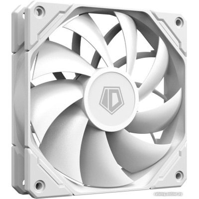 Вентилятор 120mm ID-Cooling TF-12025-PRO WHITE 120x120x25мм (60шт./кор, PWM, резиновые углы, белый, 500-1800об/мин) BOX