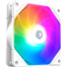 Вентилятор 120mm ID-Cooling TF-12025-PRO-ARGB WHITE (PWM, Low Noise, резиновые углы, ARGB подсветка, 700-1800об/мин)