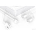 Вентилятор 120mm ID-Cooling AF-127-ARGB-W TRIO (НАБОР 3 в 1) 120x120x27мм (PWM, Low Noise, резиновые углы, Addresable RGB, 500-2000об/мин) BOX