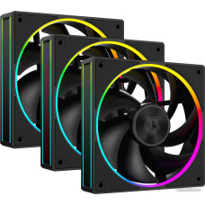 Вентилятор 120mm ID-Cooling AF-127-ARGB-K TRIO (НАБОР 3 в 1) 120x120x27мм (PWM, Low Noise, резиновые углы, Addresable RG