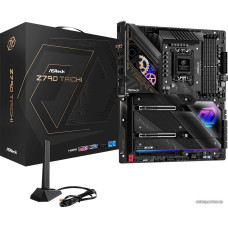 MB ASRock Z790 TAICHI Soc-1700 3xPCI-Ex16 5xM.2+M.2(Wi-Fi) 2.5GbE LAN Wi-Fi 6E BT 5.3 3xARGB+RGB RAID 0/1/5/10 CrossFire