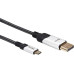 Кабельадаптер USB 3.1 Type-Cm -->DP(m) 8K@60Hz, Alumi Shell, VCOM (CU422MCV-1.8M), 1.8m